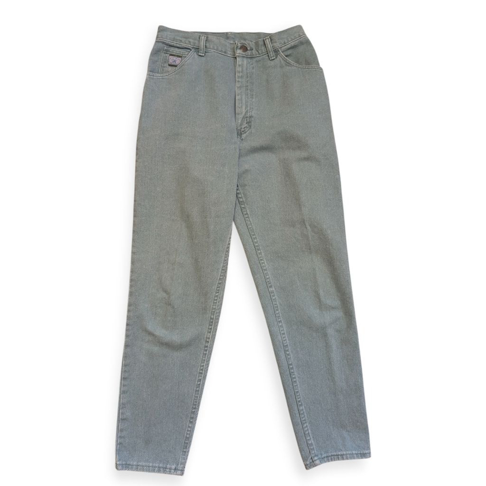 Wrangler Women Jeans Light Green Straight Leg Size 10 - Picture 2 of 9